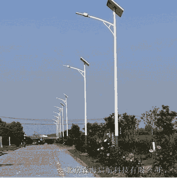 外掛鋰電太陽能路燈廠家報價 接受定制加工路燈公司