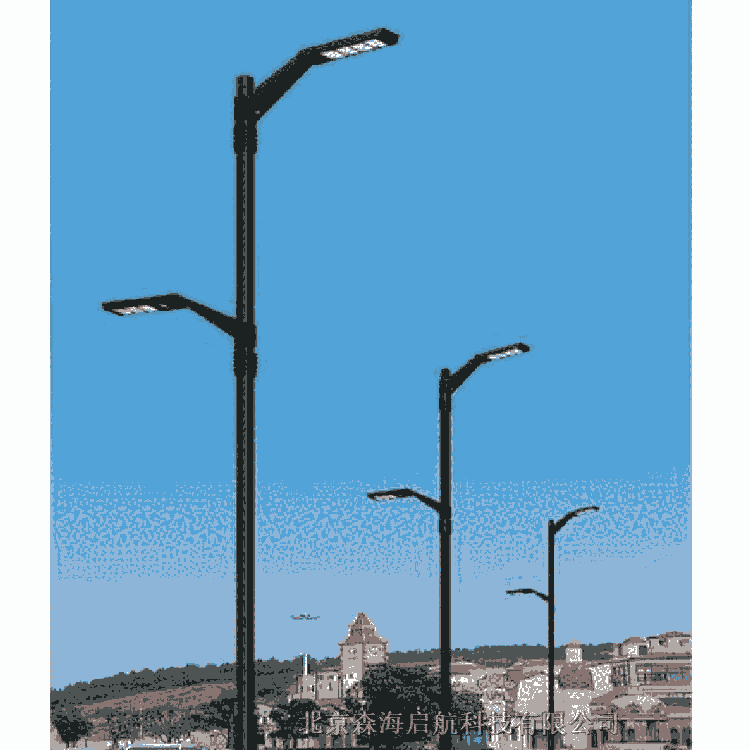 內(nèi)蒙10米市電LED雙頭路燈參數(shù)價格
