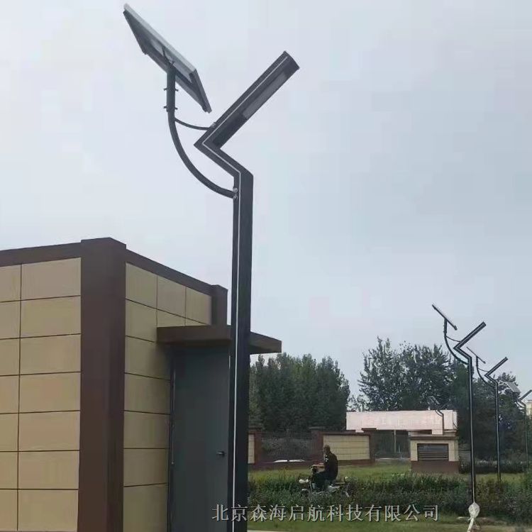 工廠太陽能路燈 墻頭太陽能柱頭燈